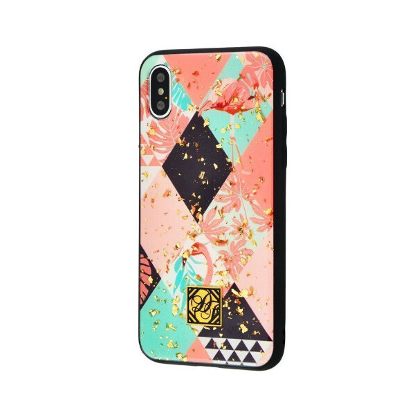 

TPU+PC "Confetti Print" для Apple iPhone XS Max (6.5") (Абстракция с цветами) (681337)