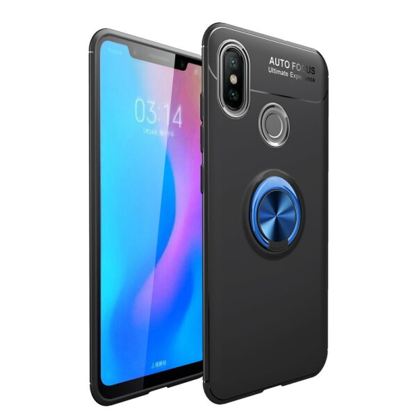 

Защитный чехол UniCase Magnetic Ring для Xiaomi Mi 6X / Mi A2 - Dark Blue