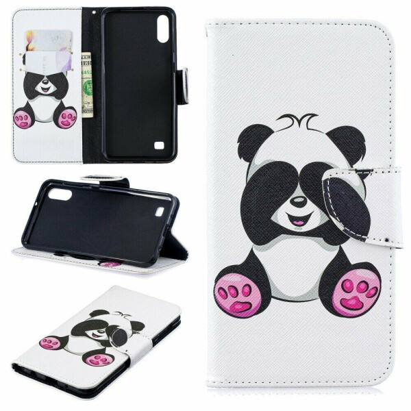 

Чехол-книжка Deexe Color Wallet для Samsung Galaxy A10 (A105) - Adorable Panda