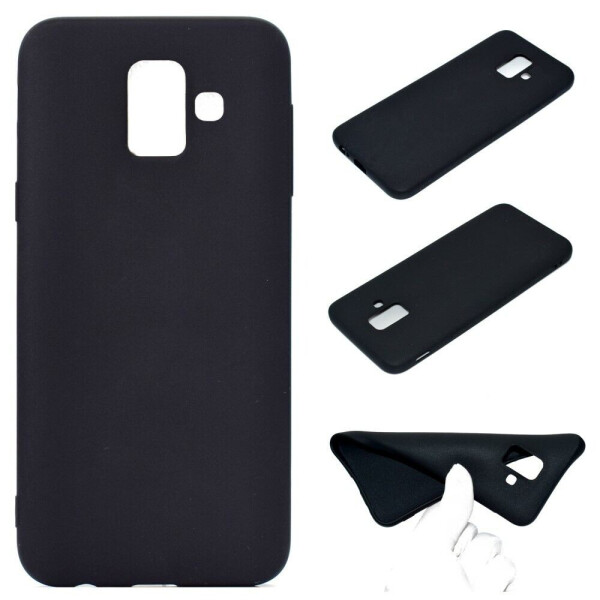 

Силиконовый (TPU) чехол Deexe Matte Case для Samsung Galaxy A6 2018 (A600) - Black