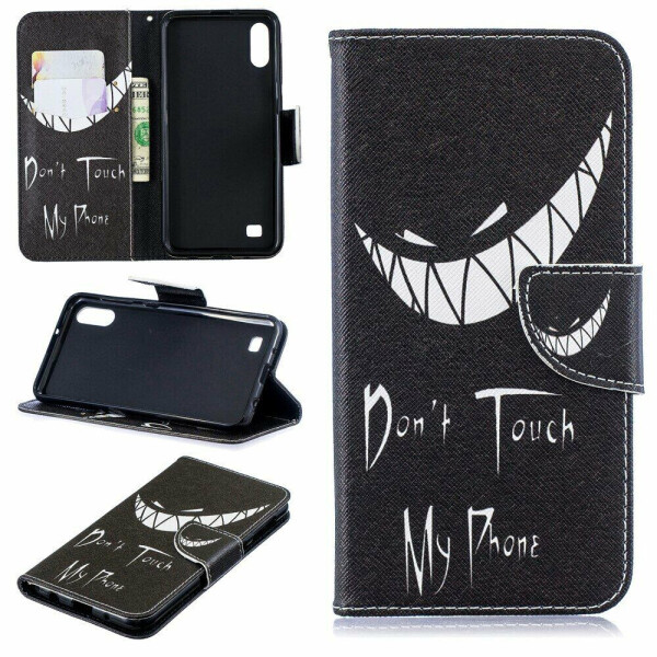

Чехол-книжка Deexe Color Wallet для Samsung Galaxy A10 (A105) - Do not Touch My Phone