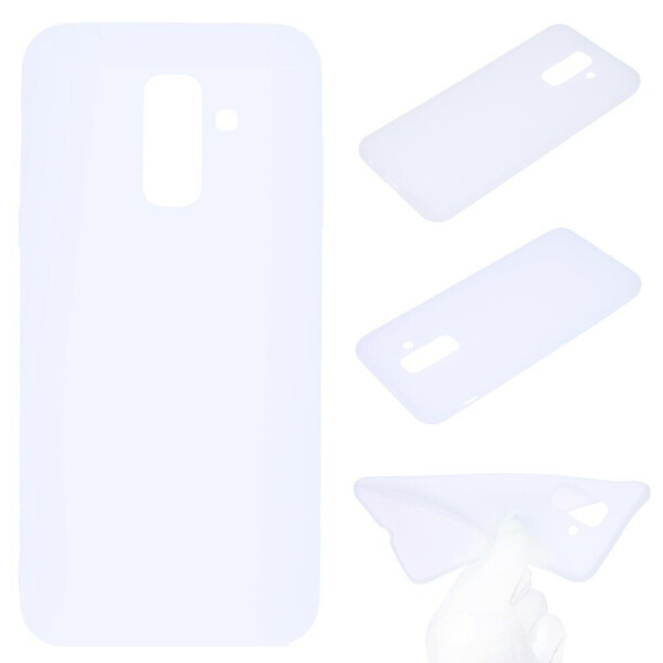 

Силиконовый (TPU) чехол Deexe Matte Case для Samsung Galaxy A6+ 2018 (A605) - White