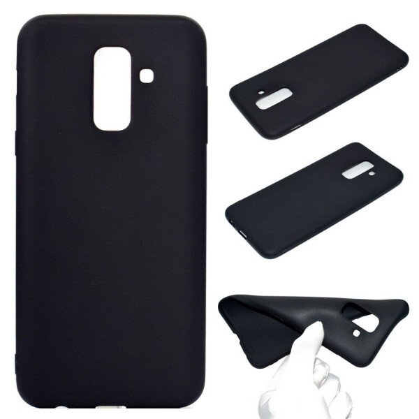 

Силиконовый (TPU) чехол Deexe Matte Case для Samsung Galaxy A6+ 2018 (A605) - Black