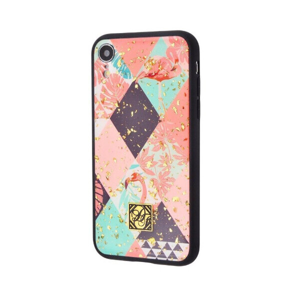 

TPU+PC "Confetti Print" для Apple iPhone XR (6.1") (Абстракция с цветами) (681354)