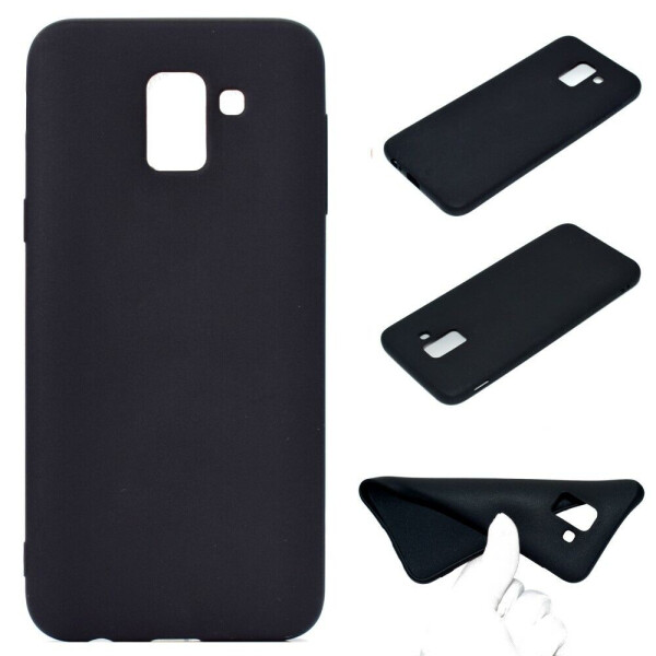 

Силиконовый (TPU) чехол Deexe Matte Case для Samsung Galaxy J6 2018 (J600) - Black