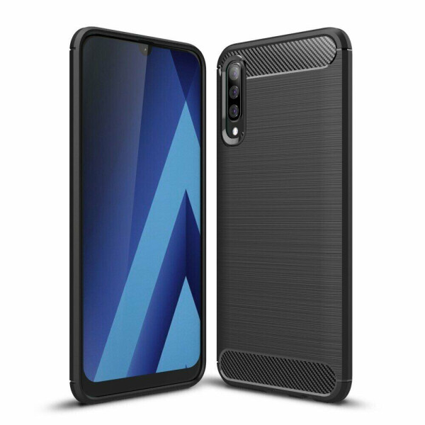 

Защитный чехол UniCase Carbon для Samsung Galaxy A70 (A705) - Black
