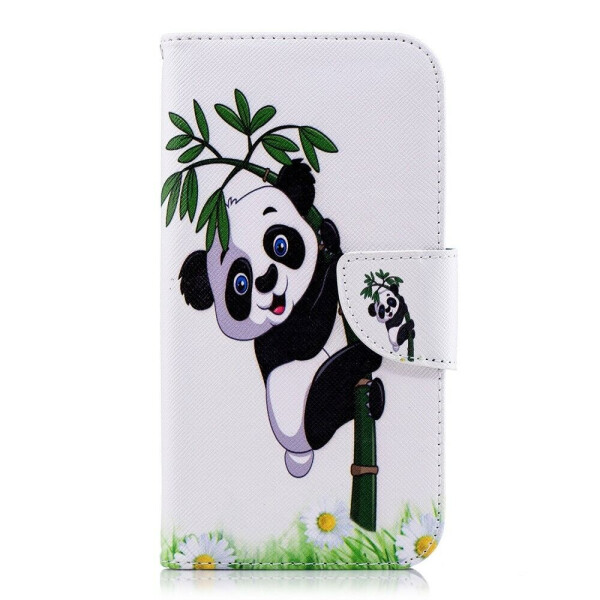 

Чехол-книжка Deexe Color Wallet для Samsung Galaxy J4 2018 (J400) - Panda Pattern