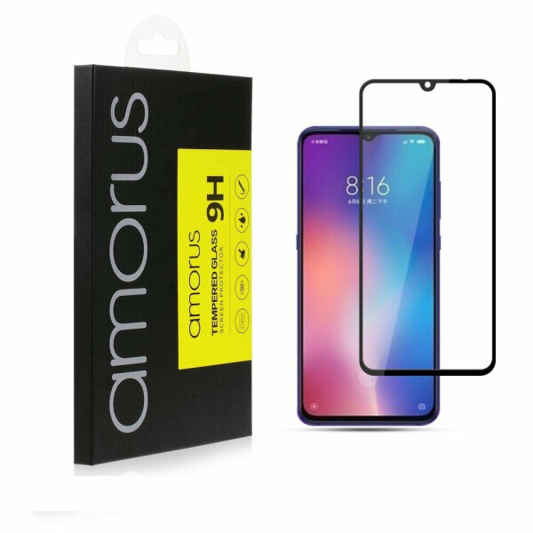 

Защитное стекло AMORUS Full Glue Tempered Glass для Xiaomi Mi 9 - Black