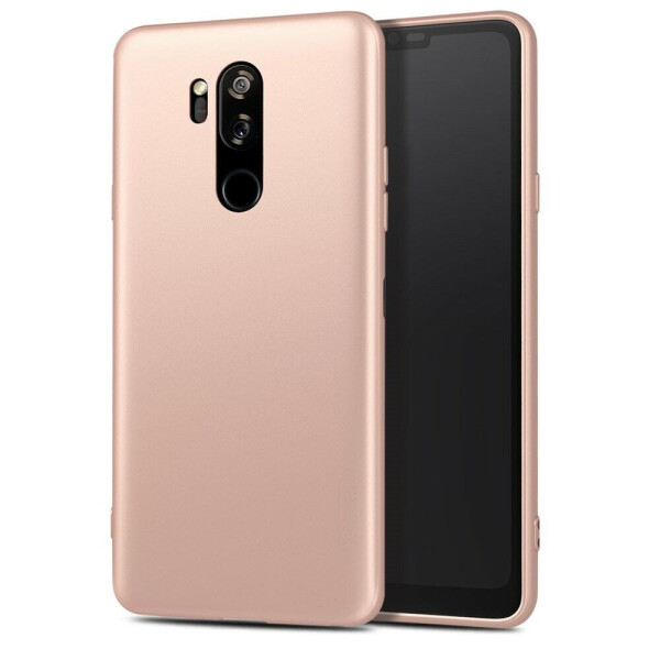 

Силиконовый (TPU) чехол X-LEVEL Matte для LG G7 ThinQ - Gold