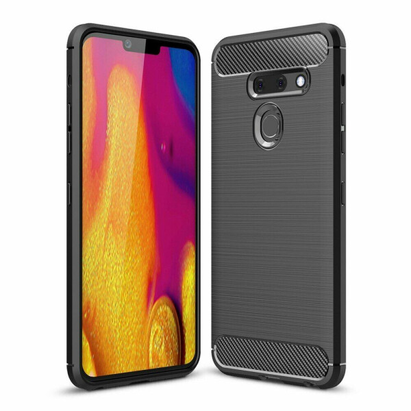 

Защитный чехол UniCase Carbon для LG G8 ThinQ - Black