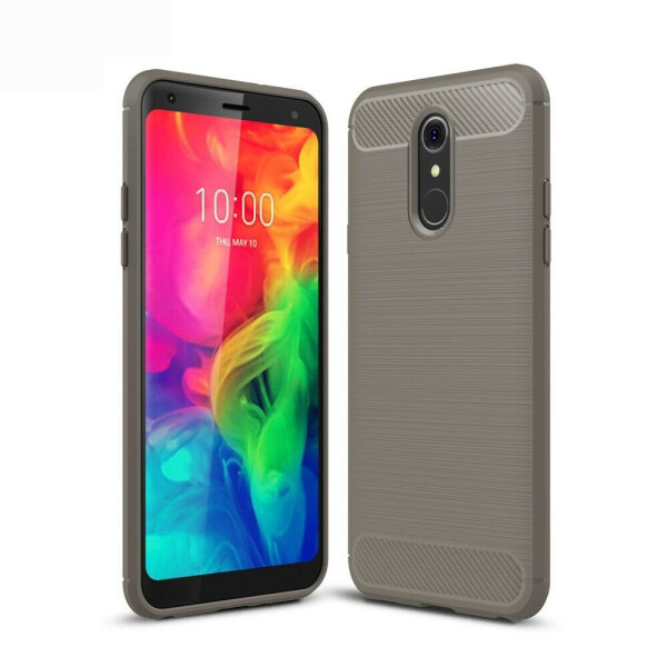 

Защитный чехол UniCase Carbon для LG Q7 - Grey