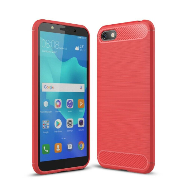 

Защитный чехол UniCase Carbon для Huawei Y5 2018 / Y5 Prime 2018 / Honor 7A - Red