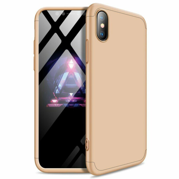 

Защитный чехол GKK Double Dip Case для Apple iPhone XS Max - Gold