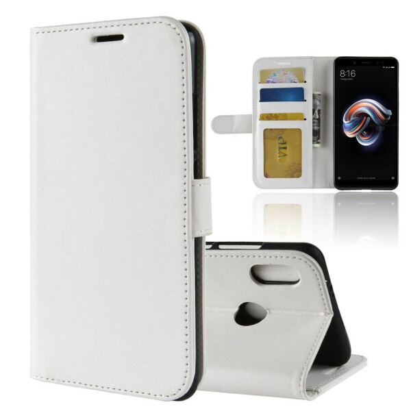 

Чехол-книжка Deexe Wallet Style для Xiaomi Redmi Note 5 Pro - White