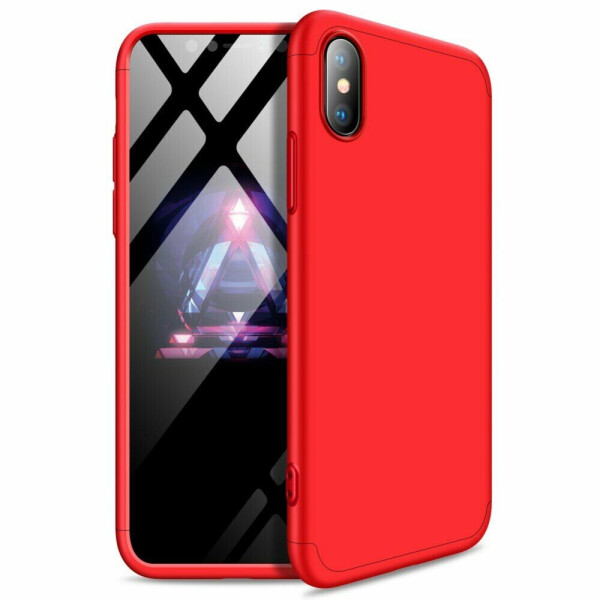 

Защитный чехол GKK Double Dip Case для Apple iPhone XS Max - Red
