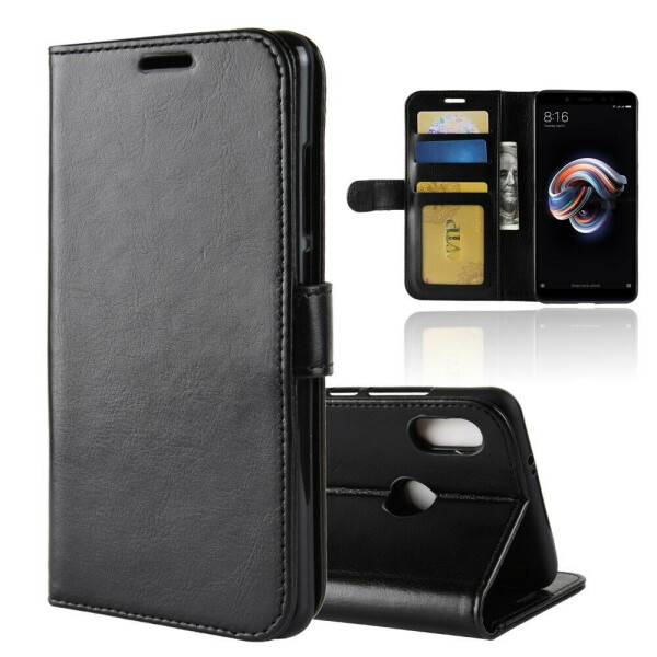 

Чехол-книжка Deexe Wallet Style для Xiaomi Redmi Note 5 Pro - Black