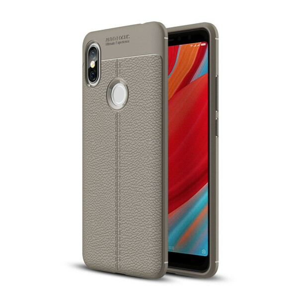 

Защитный чехол Deexe Leather Cover для Xiaomi Redmi S2 - Grey