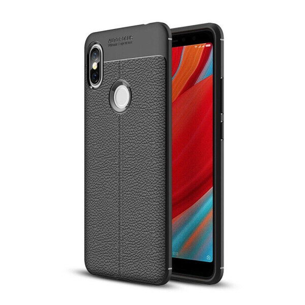 

Защитный чехол Deexe Leather Cover для Xiaomi Redmi S2 - Black