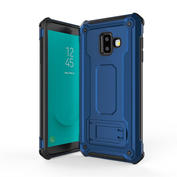 

TPU+PC Deen Armor с креплением под магнитный держатель для Samsung Galaxy J6+ (2018) (Синий) (681635)