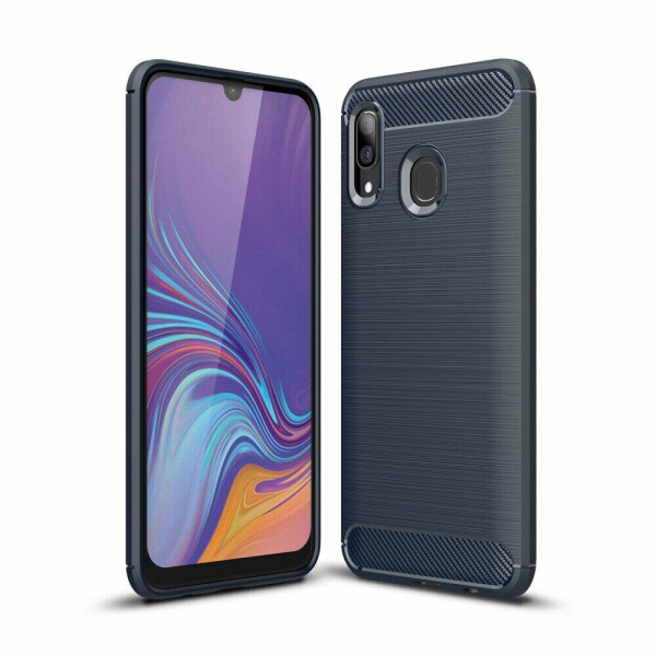 

Защитный чехол UniCase Carbon для Samsung Galaxy A40 (А405) - Dark Blue