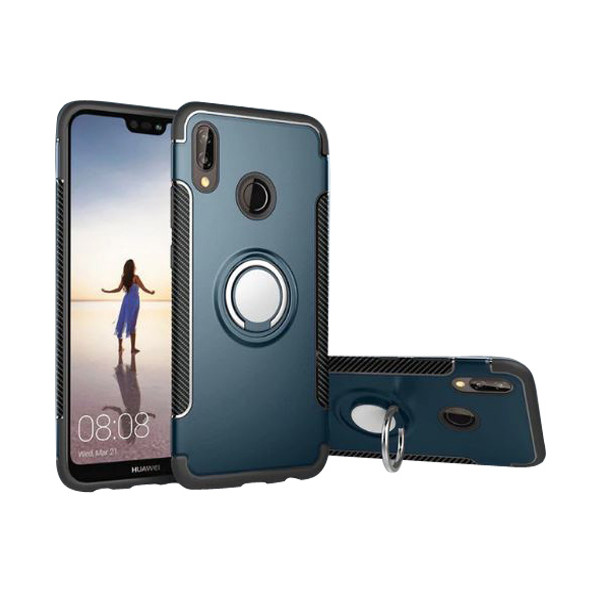 

TPU+PC Deen Verus с креплением под магнитный держатель для Huawei Honor 8X (Темно-синий / Metal Slate) (681650)