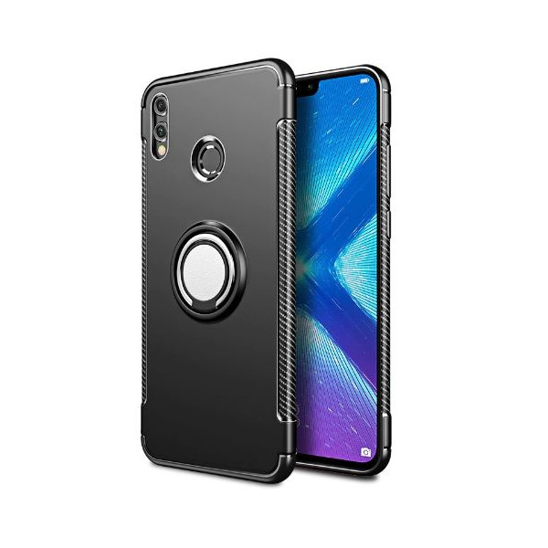 

Чехол TPU+PC Deen Verus с креплением под магнитный держатель для Huawei Honor 8X (Черный) (681651)