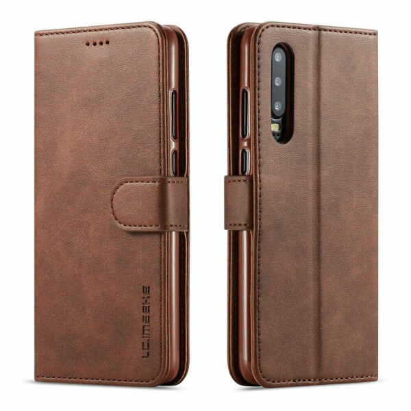 

Чехол LC.IMEEKE Wallet Case для Huawei P30 - Coffee