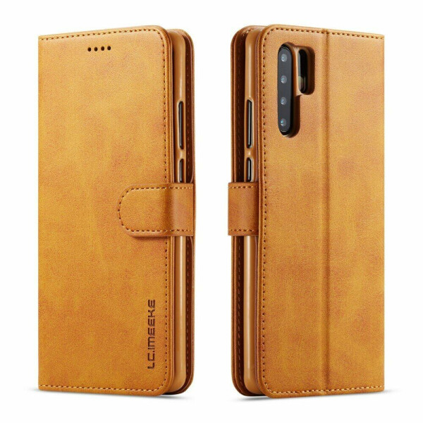 

Чехол LC.IMEEKE Wallet Case для Huawei P30 Pro - Coffee