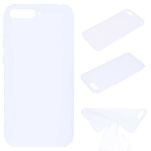 

Силиконовый (TPU) чехол Deexe Matte для Huawei Y6 2018 - White