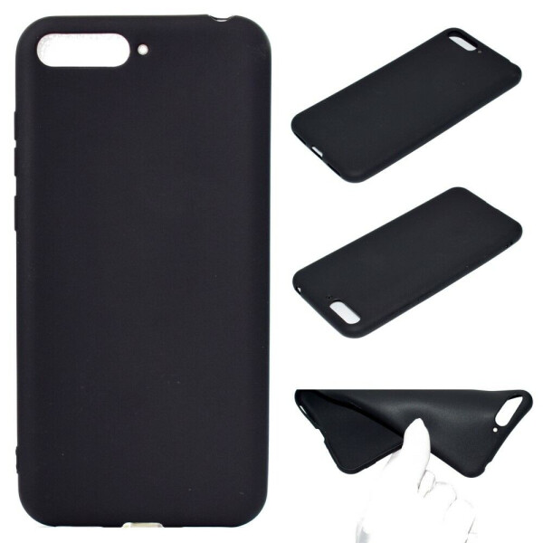

Силиконовый (TPU) чехол Deexe Matte для Huawei Y6 2018 - Black