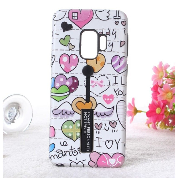 

Силиконовый чехол UniCase Color для Samsung Galaxy S9 (G960) - Heart Pattern