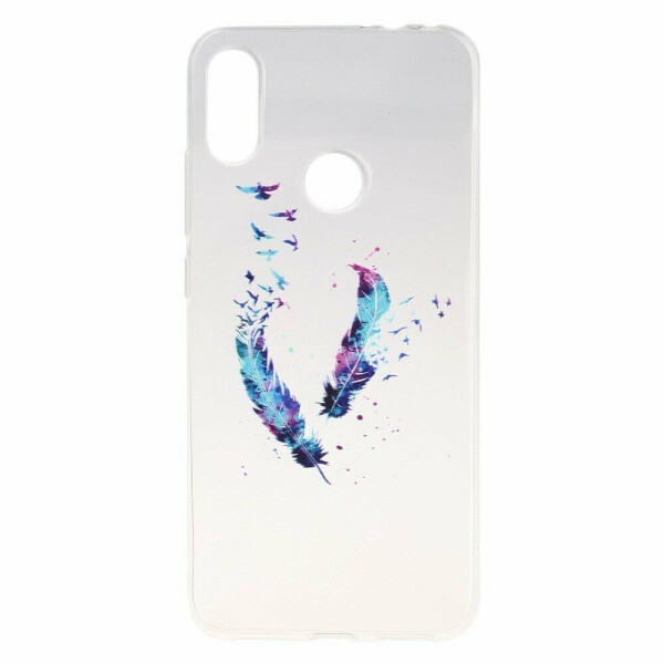 

Силиконовый (TPU) чехол Deexe Pretty Glossy для Xiaomi Redmi Note 7 / Note 7 Pro - Feather and Birds