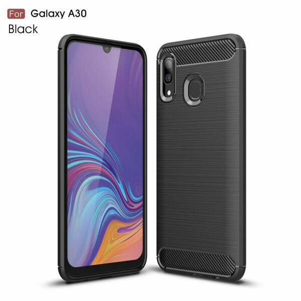 

Защитный чехол UniCase Carbon для Samsung Galaxy A30 (A305) / A20 (A205) - Black