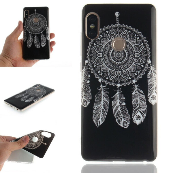 

Силиконовый (TPU) чехол Deexe Life Style для Xiaomi Redmi Note 5 Pro - Dream Catcher