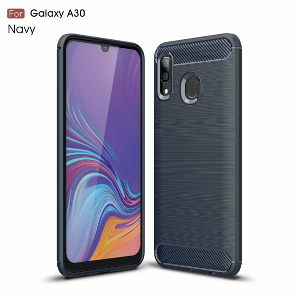 

Защитный чехол UniCase Carbon для Samsung Galaxy A30 (A305) / A20 (A205) - Blue