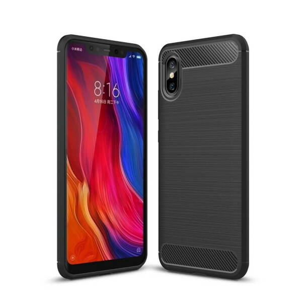 

Защитный чехол UniCase Carbon для Xiaomi Mi 8 Pro / Mi 8 Explorer Edition - Black