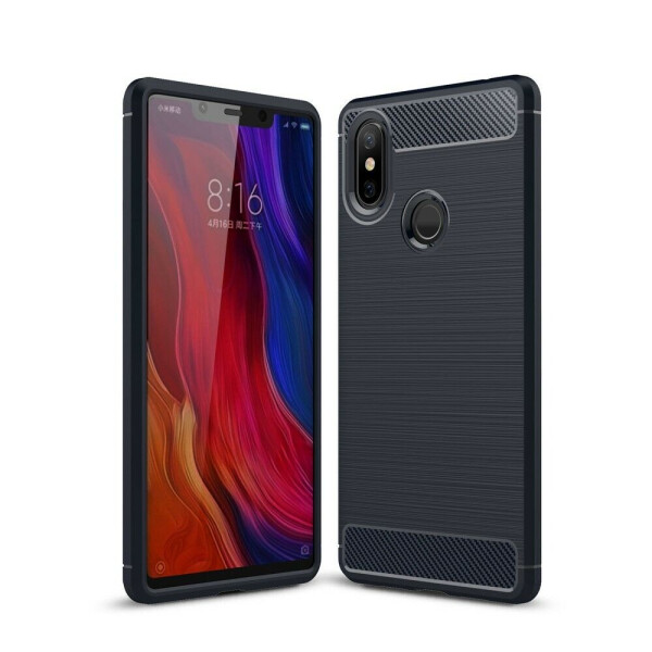 

Защитный чехол UniCase Carbon для Xiaomi Mi 8 SE (Special Edition) - Dark Blue