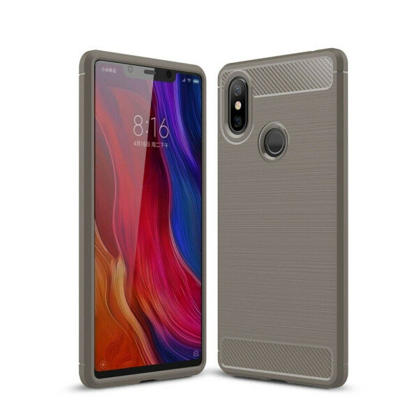 

Защитный чехол UniCase Carbon для Xiaomi Mi 8 SE (Special Edition) - Grey
