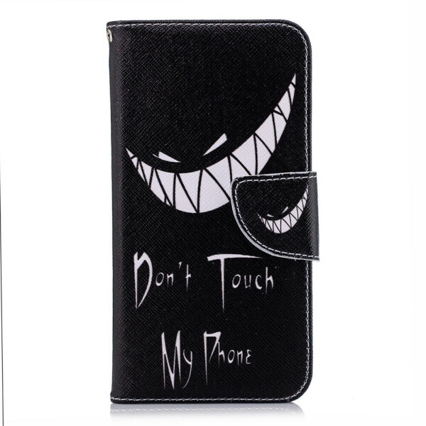 

Чехол-книжка Deexe Color Wallet для Huawei Y5 2018 / Y5 Prime 2018 / Honor 7A - Smile Face and Do Not Touch My Phone