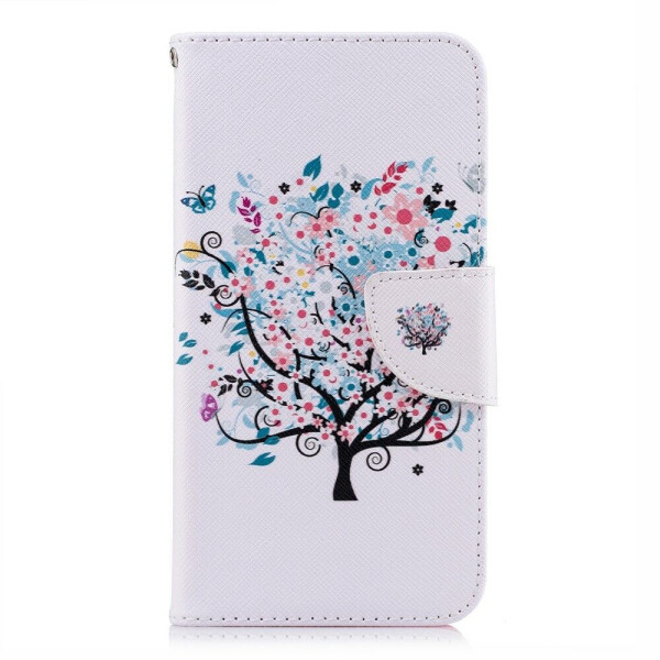 

Чехол-книжка Deexe Color Wallet для Huawei Y5 2018 / Y5 Prime 2018 / Honor 7A - Flower Tree