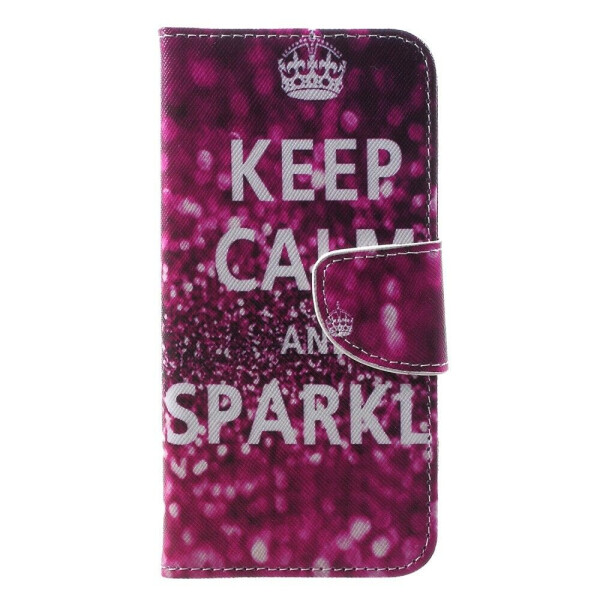 

Чехол-книжка Deexe Color Wallet для Huawei Y5 2018 / Y5 Prime 2018 / Honor 7A - Keep Calm