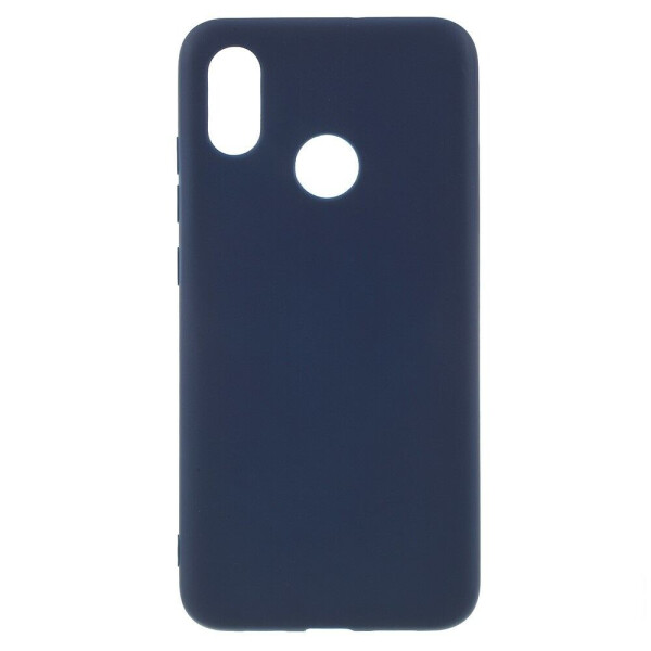 

Силиконовый (TPU) чехол Deexe Matte Case для Xiaomi Mi 8 - Dark Blue