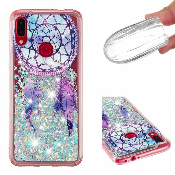 

Силиконовый (TPU) чехол Deexe Liquid Glitter для Xiaomi Redmi Note 7 / Note 7 Pro - Dream Catcher