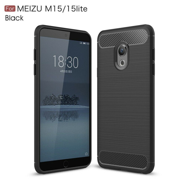

Защитный чехол UniCase Carbon для Meizu 15 Lite - Black