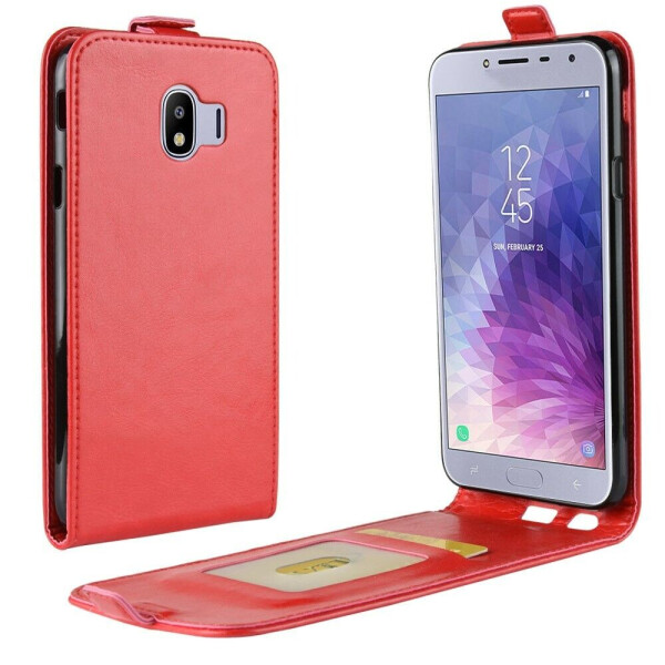 

Чехол Deexe Flip Case для Samsung Galaxy J4 2018 (J400) - Red