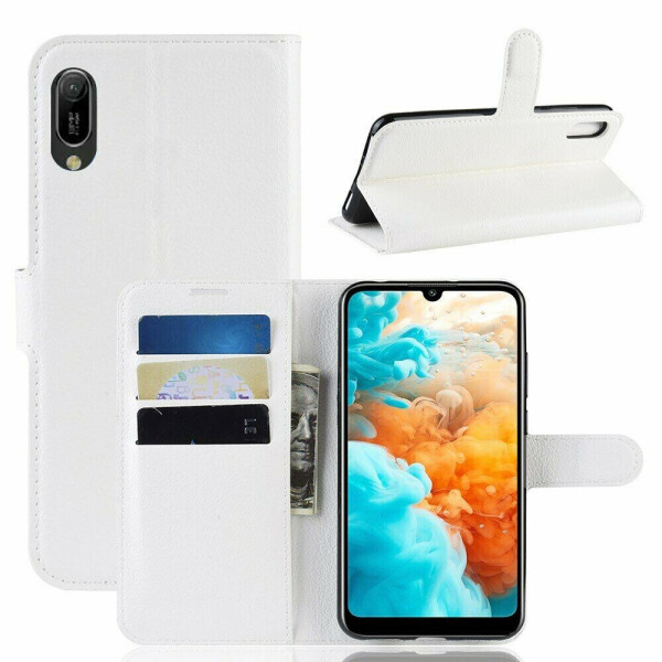 

Чехол-книжка Deexe Book Type для Huawei Y6 2019 - White