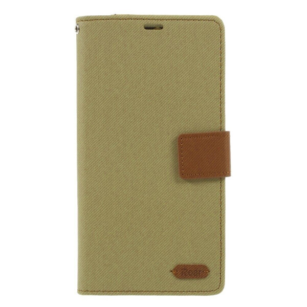 

Чехол-книжка ROAR KOREA Cloth Texture для Samsung Galaxy A6+ 2018 (A605) - Khaki