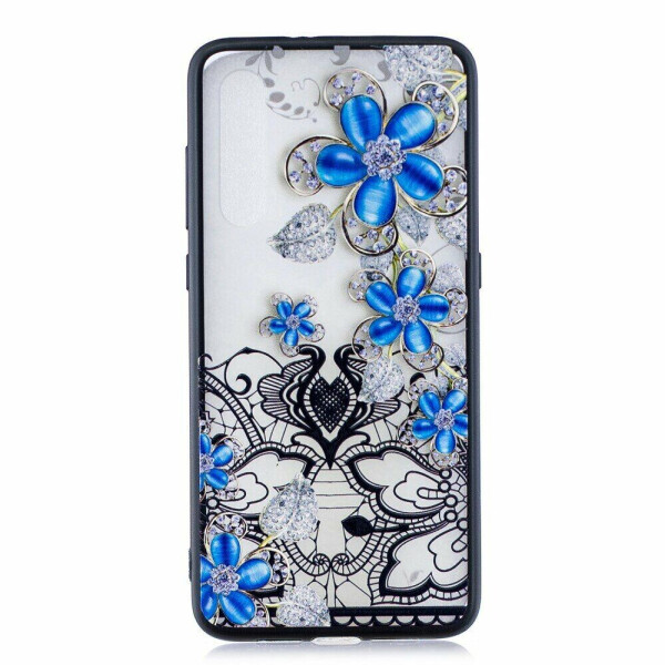 

Защитный чехол UniCase Shiny Flowers для Xiaomi Mi 9 - Blue Flower