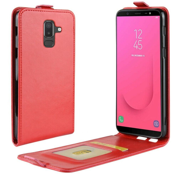 

Чехол Deexe Flip Case для Samsung Galaxy J8 2018 (J810) - Red