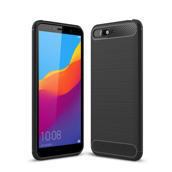 

Защитный чехол UniCase Carbon для Huawei Y6 2018 - Black